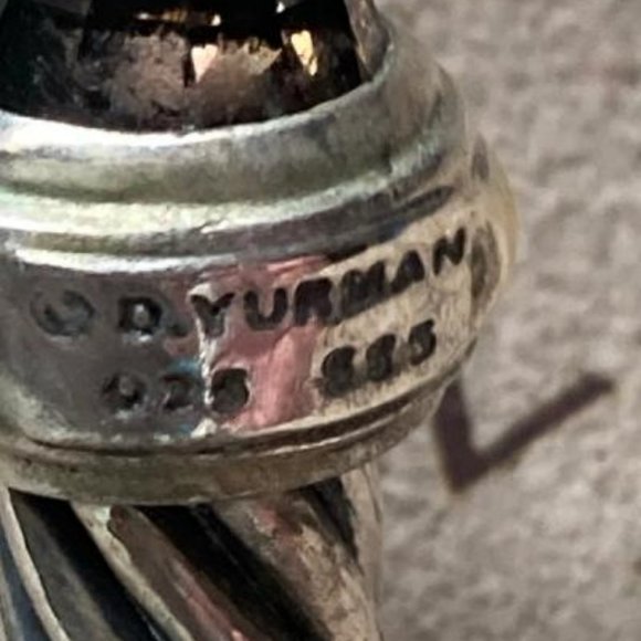 David Yurman Albion Smoky Quartz Gold and Silver Bracelet - Picture 4 of 4